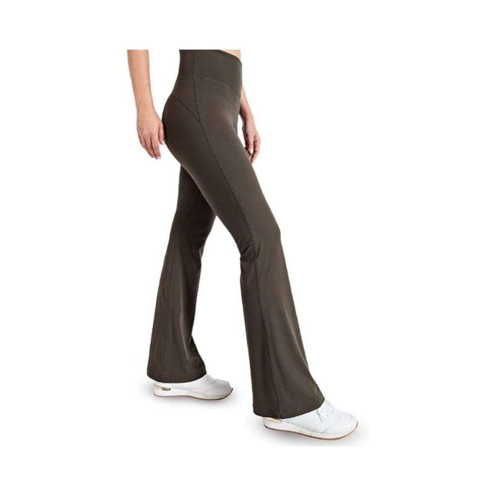 HYKEE Flare Leggings for Women Yoga Pants High Waisted Wide Leg Pants